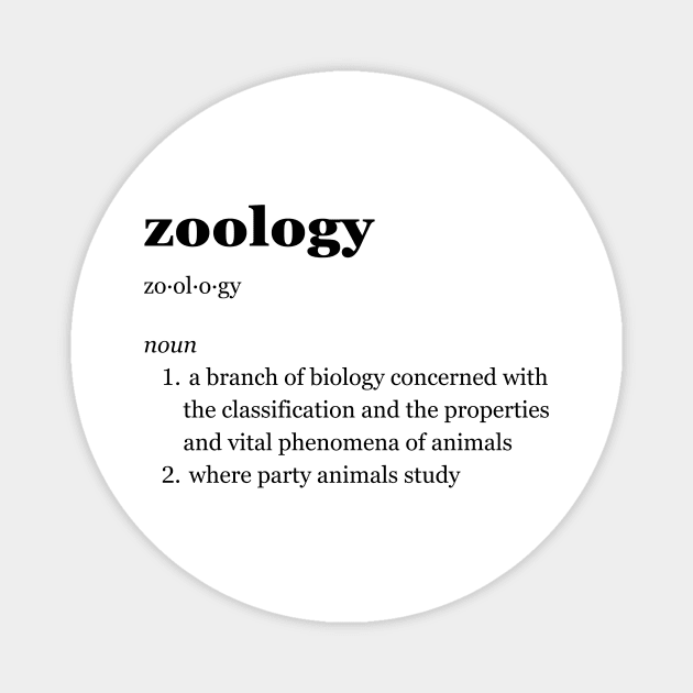 Zoology Magnet by imperfectdesin